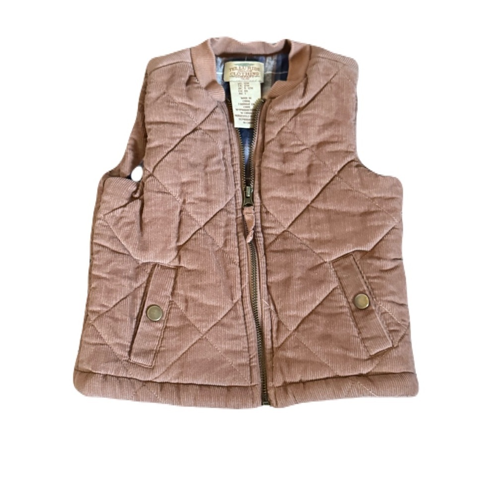 Telluride 12M Tan Padded Western Vest